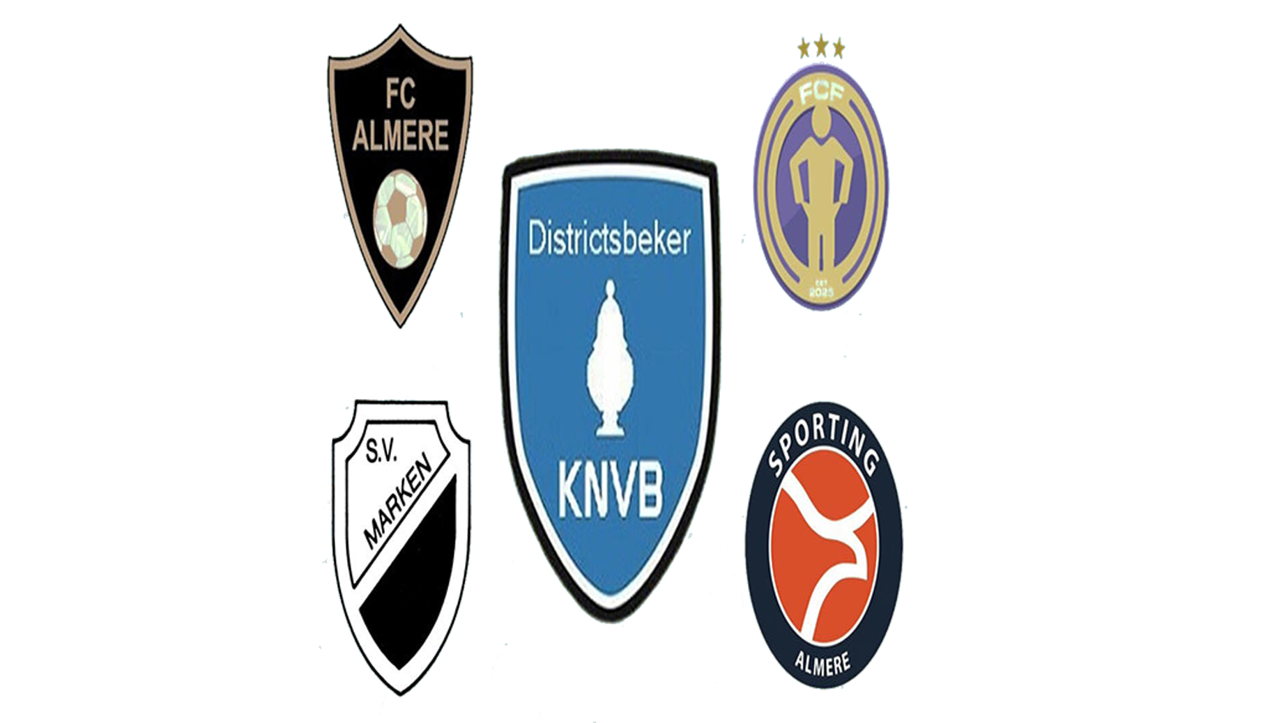 Tegenstanders S.V. Marken in KNVB districtsbeker 2025-2026